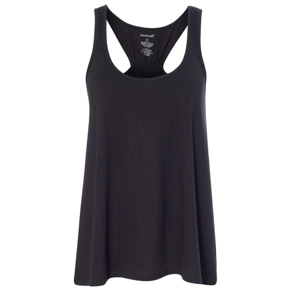 Boxercraft Women's Flare Tank - T87 - Black